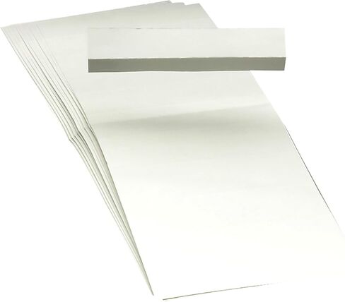 Smead Replacement Insert for Poly Tab, Blank, 1/3-Cut, White, 100 per Pack (68670) in Saudi Arabia