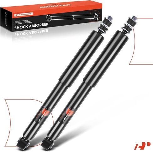 A-Premium Rear Pair (2) Shock Absorber Compatible with Toyota 4Runner 2003-2009, FJ Cruiser 2007-2009, Driver and Passenger Side in Saudi Arabia