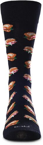 MeMoi Men's Tasty Hoagies Rayan Blend Novelty Crew Sock in Saudi Arabia