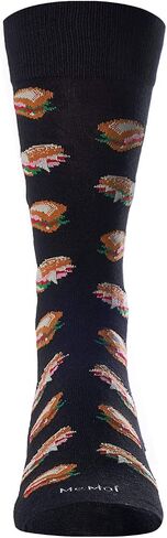 MeMoi Men's Tasty Hoagies Rayan Blend Novelty Crew Sock in Saudi Arabia