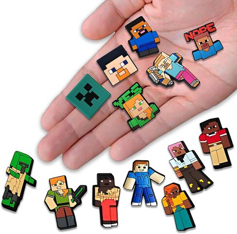 Cartoon Shoe Decoration Charms for Clog, Cute Charms Accessories, Gifts For Birthday, Christmas in Saudi Arabia