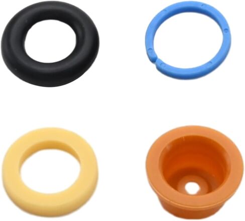 UOIENRT 8 Set 0280150962 Fuel Injector Seal Kits Include O-rings, Pintle Caps, Seal Spacers, Filter Baskets in Saudi Arabia