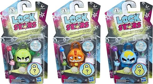 LOCK STARS E4607EP40 TCL Toy, Multi-Colour, Norme, Pack of 3 in Saudi Arabia