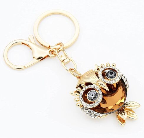TTYY Keychain for Women Purse Charms for Handbags Beautiful Metal Rhinestone Pendant Eagle Bear Dancing girl Key and Shoe in Saudi Arabia