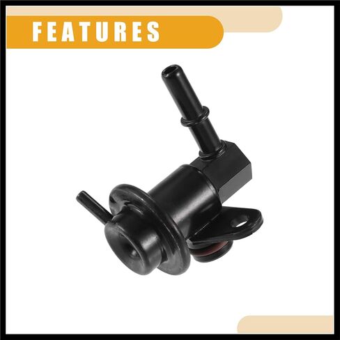 Fuel Injection Pressure Regulator No.35301-39410 - Car Fuel Pressure Regulator - for Kia Sorento 2003-2006 Metal Black - 1 Pc Durable Material in Saudi Arabia