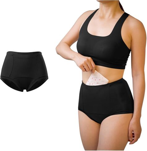 SABLIER Underwear for Women, Heavy Flow Leakproof Panties, Reusable, High-Waisted, Full Coverage, Sleep & Postpartum Support in Saudi Arabia