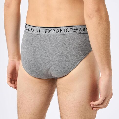 Emporio Armani Men's Stretch Cotton Endurance 2pack Brief in Saudi Arabia