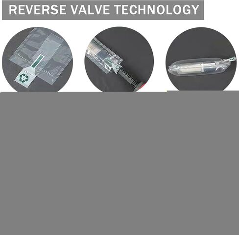 Packaging Air Bags,Inflatable Air Packaging Protector Bag Foam Pouches,Bubble Cushioning Wrap,Cushion Foam Pouch for Moving,6x6 Inches,50 Pieces in Kuwait