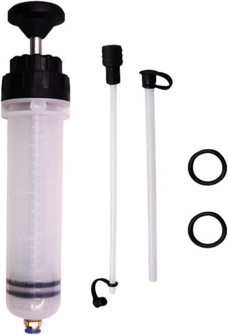 JIANWEI Oil Extractor Pump, 200mL Manual Fluid Extractor Oil Pump for Power Steering Transmission Gear Oil & Brake Fluid Transfers, Auto Extractor Oil Pump for Car Fluid Transfer(as Shown) in Saudi Arabia