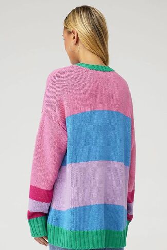 Oversized Sweater for Women Fall Fashion 2024 Crewneck Long Sleeve Ski Pullover Sweaters S-2XL in Saudi Arabia