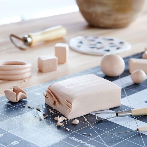 1lb Beige Polymer Clay Set by Craft Smart - Oven-Bake Clay for Sculpting, Modeling, Jewelry, School Projects, Arts & Crafts - 1 Pack in Kuwait