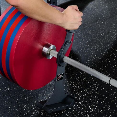 مقبض وقاعدة رافعة Deadlift/Barbell Jack غير قابلة للانزلاق - تدعم ما يصل إلى 715 رطل للتحميل والتفريغ بدون جهد لألواح الأثقال، مثالية لتمارين رفع الأثقال ورفع الأثقال in Kuwait