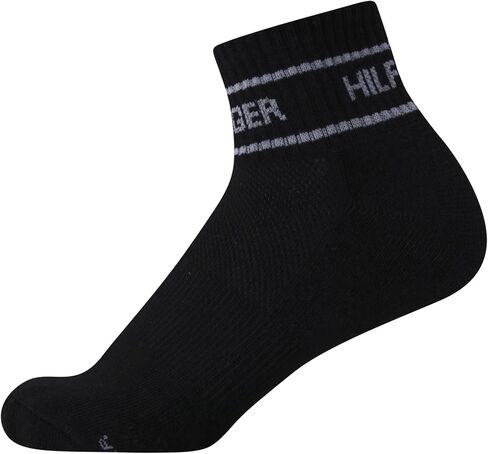 Tommy Hilfiger Women's Quarter Socks - 12 Pack Performance Cushioned Athletic Socks - Arch Support Socks for Women (4-10) in Saudi Arabia