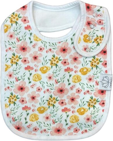 Isabeli Organic Cotton Toddler Bibs, Extra Large Drooling Bibs, Teething Bibs, Feeding Bibs, Large Bibs in Kuwait