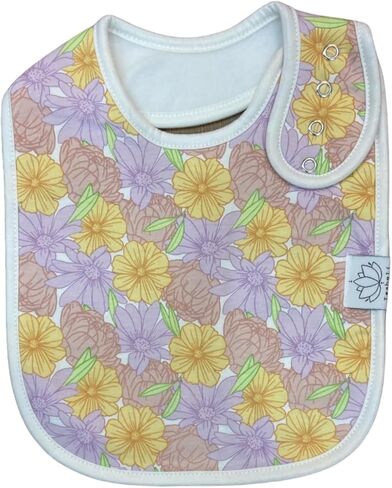 Isabeli Organic Cotton Toddler Bibs, Extra Large Drooling Bibs, Teething Bibs, Feeding Bibs, Large Bibs in Kuwait