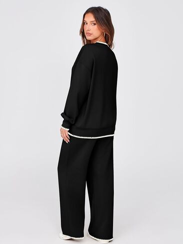 Glamaker Womens Sweatsuits Two Piece Sets for Women Fall Travel Sets For Women Matching Sweatsuit Set in Saudi Arabia