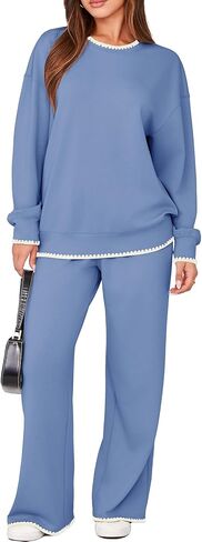 مجموعة بذلات رياضية نسائية من Glamaker مكونة من قطعتين للنساء في الخريف ومجموعات سفر للنساء طقم بدلة رياضية متطابقة in Kuwait