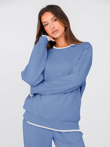 مجموعة بذلات رياضية نسائية من Glamaker مكونة من قطعتين للنساء في الخريف ومجموعات سفر للنساء طقم بدلة رياضية متطابقة in Kuwait