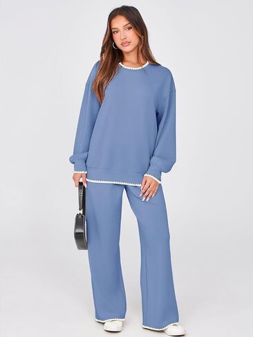 مجموعة بذلات رياضية نسائية من Glamaker مكونة من قطعتين للنساء في الخريف ومجموعات سفر للنساء طقم بدلة رياضية متطابقة in Kuwait