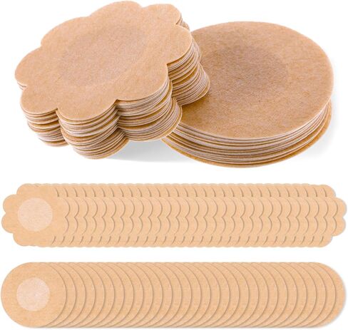 60pcs Niple Cover for Women,Disposable Nipple Covers,2.36In Breast Petals Nipple Covers,Nipple Covers No Show,Nonwoven Fabric Nipple Stickers,Nipple Covers for Backless Dresses Halter Tops in Saudi Arabia
