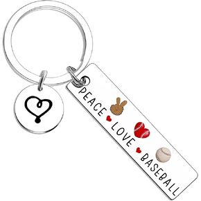 Basketball Gymnastics Cheerleader Volleyball Soccer Softball Baseball Team Keychain Player Coach Gifts Cheer