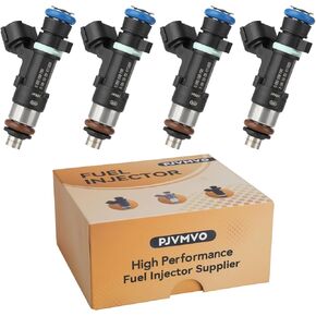0280158130 OE 2.5L Performance Fuel Injectors,Compatible with/Nissan 2.5 Altima Rogue 1.8L Sentra 2007 2008 2009 2010 2012 2013 2014 2015 2016 2017 2018 2019 |OE# 16600-JA00B| |10 Holes| |Set of 4|