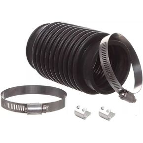 18654A1 Marine Exhaust Bellows with Clamp for MerCruiser Stern Drive 120 140 165 228 260 470 485 898 MC1 MR Alpha One and Bravo 1 2 3 Blackhawk Bell Housing Sierra 18-2750 32734A3 8M0124227
