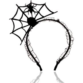 العنكبوت هالوين عقال العنكبوت شبكة عقال العنكبوت عقال Spiderweb عقال العنكبوت زي الملحقات العنكبوت إكسسوارات الشعر هالوين قطع الرأس للنساء العنكبوت الملحقات زي