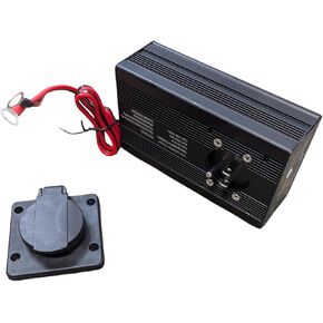 10 amp Panel Mount 12v Battery Charger. On Board Battery Charger for Hydraulic Dump Trailer, Car Battery Charger, Marine Battery Charger. Perfect Trickle Charger for 12 Volt Systems.