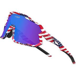 X-TIGER Kids Sunglasses Polarized Youth Baseball Sunglasses for 8-14 boys girls UV400 Sports Softball Cycling Glasses