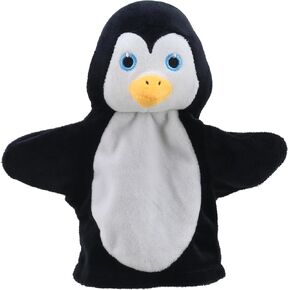 The Puppet Company - My First Christmas Puppet - Penguin Hand Puppet Suitable from Birth - PC003827