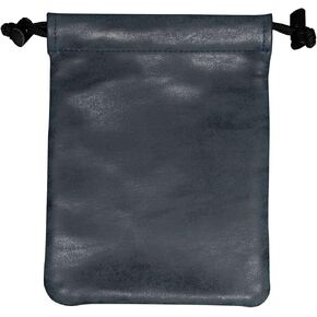 Ultra Pro - Suede Collection Treasure Nest (Sapphire) Pouch - Perfect for Dice , Game Accessories , Earphones, Keeps your Items Safe at All Time