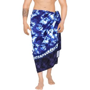 HAPPY BAY Men's Sarong Bath Swim Pareo Wrap in Kuwait