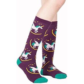 Sock It To Me, Youth Knee-High Socks, Wish Upon A Pegasus