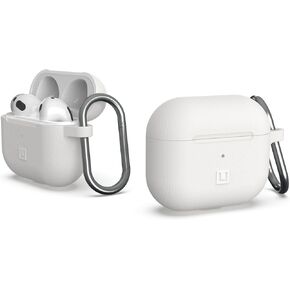 URBAN ARMOR GEAR UAG Designed for AirPod Case Blue Mallard (3rd Generation, 2021) Durable Protective Soft-Touch Silicone with Detachable Carabiner, Standard Issue Series