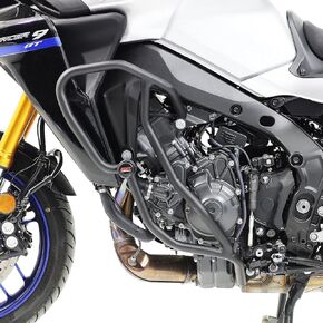 CRASH BAR ENGINE GUARD + Slider compatible with YAMAHA MT-09 TRACER 2021 2022