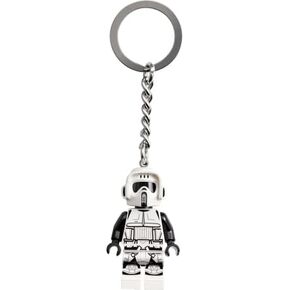 LEGO Star Wars Scout Trooper Minifigure Keyring 854246, White, Small