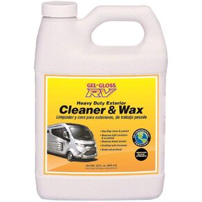 TR Industries-CW-32 Gel-Gloss RV Cleaner and Wax with Carnauba - 32oz.