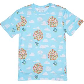 Loungefly Pixar Up 15th Anniversary Balloon House Unisex Tee Large