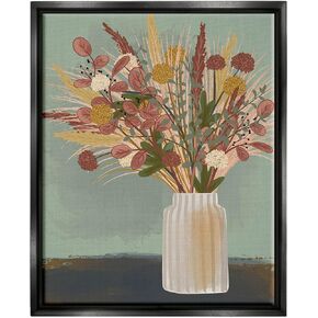 Stupell Industries Varied Botanical Sprigs Arrangement Floating Framed Wall Art, Design by Lisa Perry Whitebutton
