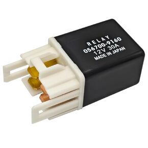 056700-9160 Air Conditioning Relay 4-Pin DC12V 30A Waterproof Relay for Automotive A/C Radiator Fan, Horns, Fuel Pumps Replace 056800-2440