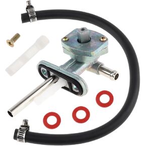 Windance Fuel Tank Switch Valve with Lever Screw Fit for Yamaha Kodiak YFM400FA YFM450FA YFM400 YFM450 2003-2006, Fuel Tank Switch Valve and Lines Replace 5GH-24500-10-0