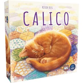AEG & Flatout Games | Calico - Award Winning Board Game for the Whole Family | From the Creators of Cascadia | Easy to Learn | Quick to Play | Make Quilts and Attract Cats! | Ages 10 and up