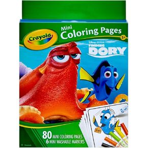 Crayola Finding Dory Mini Coloring Pages