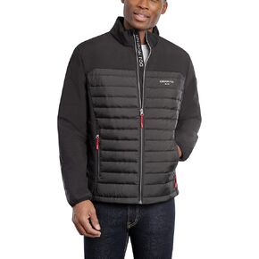 LONDON FOG Men's Mixed Media Jacket
