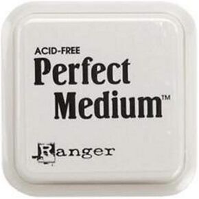 Ranger 16205-NB Perfect Medium Stamp Pad, Clear, 3 by 3-Inch