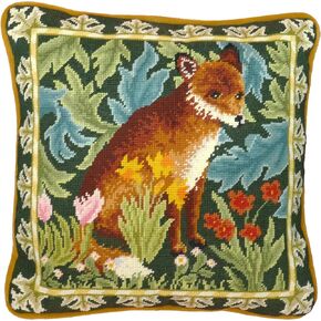 Bothy Threads Woodland Fox Needlepoint Kit William Morris