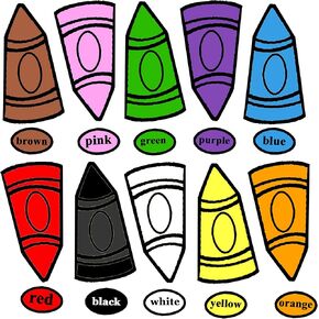 I Know My Colors Crayon Felt Flannel Board Story Colors 20 Pieces