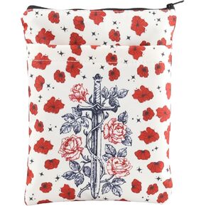 CMNIM From Blood and Ash Merch Blood and Ash We Will Rise Book Sleeve JLA Book Lover Gift Poppy Fans Gifts FBAA Bookish Cover (FBAA Book Sleeve)