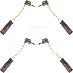 Mpulse Front Rear Disc Brake Pads Wear Sensor (4 Pack) Replacement For Mercedes-Benz E350 C300 GLK350 C250 S550 S500 S430 C230 E550 C350 SL500 C320 CLS550 C280 SLK350 C240 SL550 CLK500 CLK320 GLK250